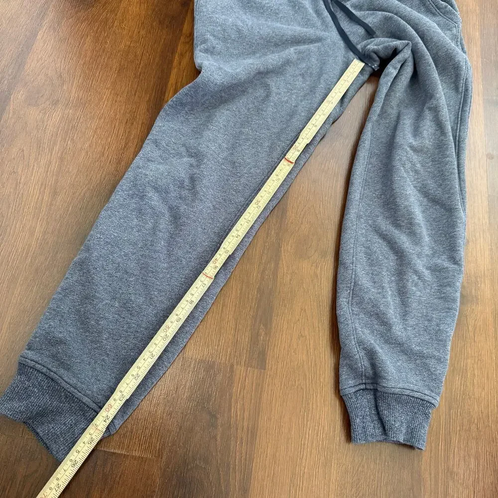 Lululemon Women's Warm Down Jogger II Heathered Navy Sz 4 Athleisure Lounge